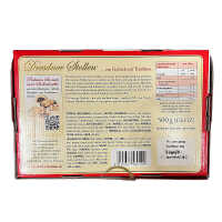 Original Dresdner Stollen 500 g Traditionsstollen mit Rosinen und Butter im Geschenkkarton Emil Reimann