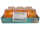 6x Bolsius Windlicht Twilight Kerze Outdoor orange Glaswindlicht Gartenlicht