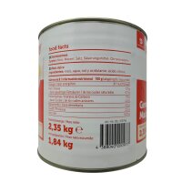 TGE Gemüsemais 2,35kg 1,84kg Abtropfgewicht Mais...
