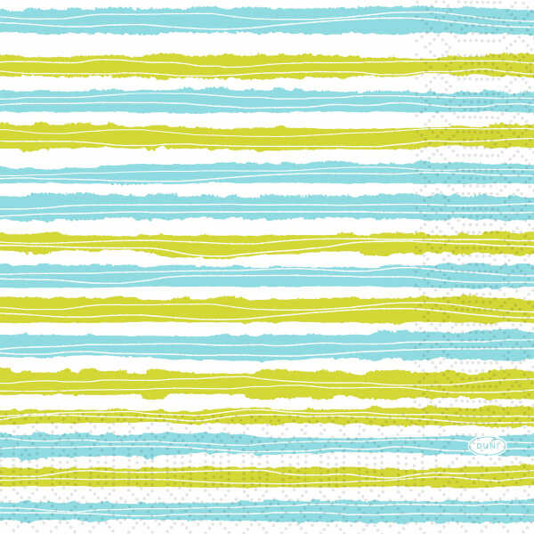 Duni Servietten 33x33 "Elise Stripes" 250 Stck. 3lg. Tisch Deko Buffet Café Bar