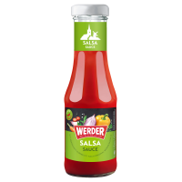 Werder Salsa Sauce 250 ml Glasflasche Feinkost Grillen...
