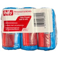Pely Müllbeutel Praktisch & Sicher 10 Liter 3 × 40 Stück – 120 Abfallbeutel für kleine Mülleimer