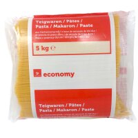 TGE Spaghetti 5kg Nudeln Vorratspack Pasta Großpackung