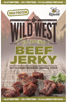 Wild West Beef Jerky, 12 x 60g Jalapeno Rinderfleisch,...