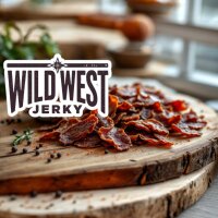 Wild West Beef Jerky Original – 12 × 60 g Vorratsbox – proteinreicher Rindfleisch‑Snack
