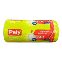 Pely Zugband-Müllbeutel mit Zitronenduft 60 Liter 20...
