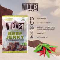 Wild West Beef Jerky Jalapeno 60g
