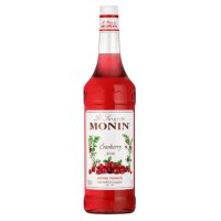 MONIN Cranberry Sirup – Fruchtiger...