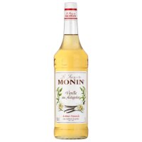 MONIN Vanille Sirup 1 L – Vanille aus Madagaskar...