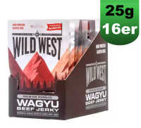 Wild West Wagyu Beef Jerky Trockenfleisch Rind 16x 25g