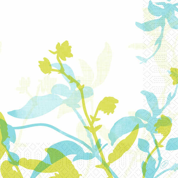 Duni Servietten 40x40 "Elise" 250 Stck. 3lg. Tisch Deko Frühling Hochzeit Blumen