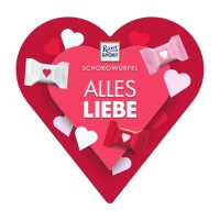 Ritter Sport Schokowürfel Herz 119g Alles Liebe...