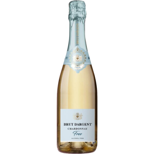 Brut Dargent Chardonnay Alkoholfrei 750ml – Eleganter alkoholfreier Prickler aus Frankreich