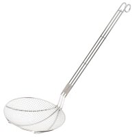 TGQ Frittierlöffel 20 cm Edelstahl gelocht Profi...
