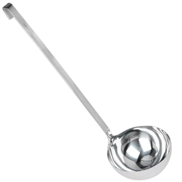 TGQ Schöpfkelle Ø 20 cm – Edelstahl – 2 Liter – Großküche