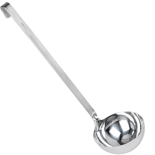 TGQ Schöpfkelle 16 cm Edelstahl 1000 ml Profi Qualität Kelle Gastro Kelle Suppe