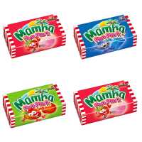 Mamba Fun Park 4x6er Kaubonbons Zuckerwatte Slushy etc.