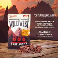 Wild West Beef Jerky Trockenfleisch Bundle 300g Honey BBQ & 300g Original