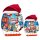 1x kinder Überraschung & Friends Adventskalender 370 g kinder‑Schokolade Sammelfiguren Mütze