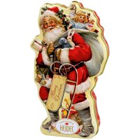 Heidel Weihnachts-Nostalgie Geschenkdose Weihnachtsmann...