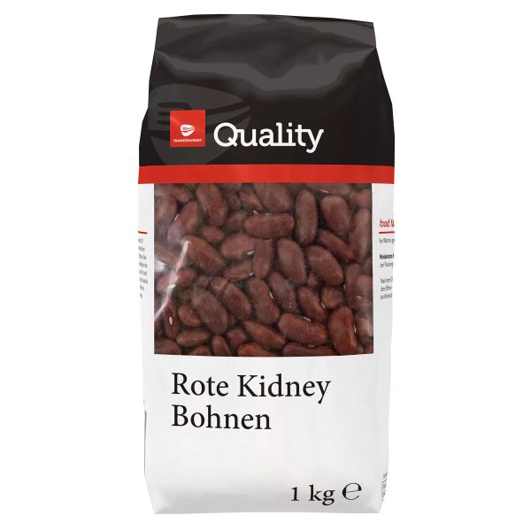 TGQ Rote Kidneybohnen 1 kg – Proteinreiche Bohnen für Salat, Eintopf & Chili