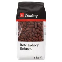 TGQ Rote Kidneybohnen 1 kg – Proteinreiche Bohnen...