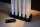 Duni LED-Spitzkerzen Kerzen 10er Set Wiederaufladbar 23 x 278 mm Candle weiß