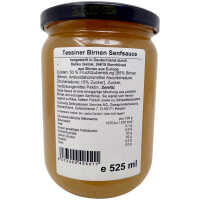 Culinaria Tessiner Birnen Senfsauce 525 ml Glas Sauce Käse Fleisch