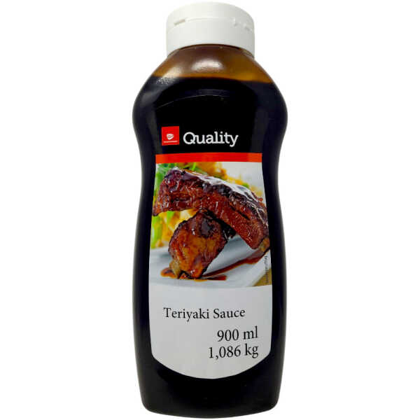 TGQ Teriyaki Sauce 900ml Kopfstandflasche Asia Dip Würzsauce Wok