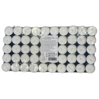 GALA Teelichter 150 Stück Weiß – 6h...