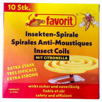 favorit Insekten-Spiralen mit Citronella 10 Stck....