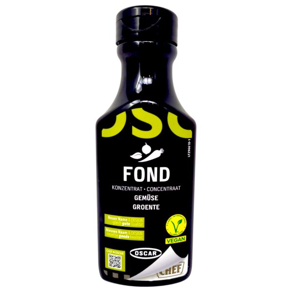 OSCAR Gemüsefond Konzentrat 200 ml Fond Kochen Kulinarik Gastro