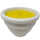 1x Citronella Outdoor Kerze Keramiktopf rund weiß 15 cm Anti Mücken