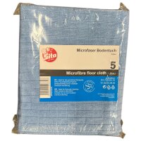 Sito Microfaser Bodentuch blau 50x60 5er-Pack –...