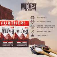Wild West Beef Jerky 3 x 100g Multipack Original...