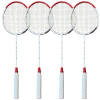 2x Badminton Set 260XT 4 Schläger 6 Federbälle 2 Taschen Best Sporting