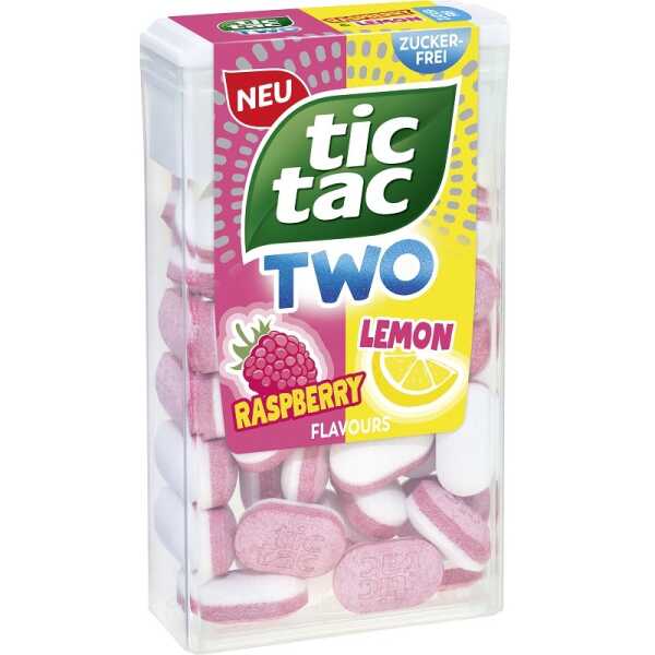 tic tac Two Raspberry Lemon 38,5g Limited Edition Lutschpastillen