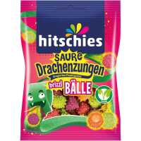 hitschies Saure Drachenzungen brizzl Bälle 100 g...