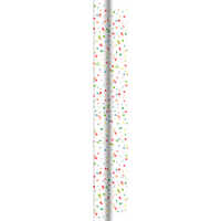 Duni Tischdecken Rolle Tischtuch Dunicel 40 Meter x 1,18 Meter Happy Bubbles bunt Punkte