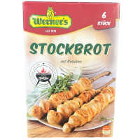 Set Werners Knüppelteig + Stockbrot Kräuter Backmischung Lagerfeuer Camping