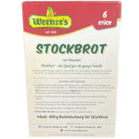 Set Werners Knüppelteig + Stockbrot Kräuter Backmischung Lagerfeuer Camping