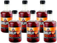 6x Sirup Royale Erdbeere Getränkesirup 0,5 L EW...
