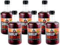 6x Sirup Royale Kirsche Getränkesirup 0,5 L EW...