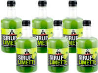 6x Sirup Royale Limette Getränkesirup 0,5 L EW...