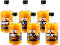 6x Sirup Royale Orange Getränkesirup 0,5 L EW Drinks...