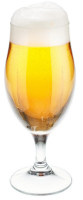 6x Biertulpe HENRY 0,4 l Bierglas Eichstrich Gastro Glas Bier