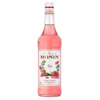 MONIN Rose Sirup 1 L – Rosensirup für...