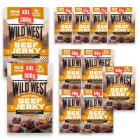 Wild West Beef Jerky Honey BBQ 1 kg Set – XXL...