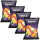4x Dipple Mais‑Chips Chilli‑Limette 90 g Chips Dippen Knabbern Mais
