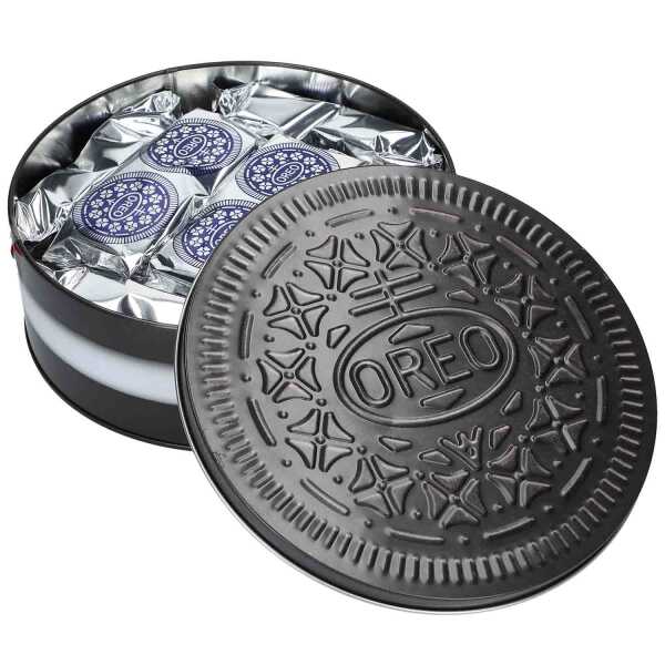 Oreo Original Travel Edition 9×4 Double Cookies in Metallbox 396 g
